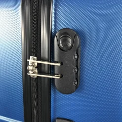 Valise rigide bleue Sismik 61x41x25cm