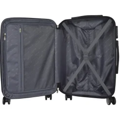 Valise rigide 61cm 8 roues BOHO - gris