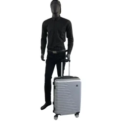 Valise rigide grise Equalizer 66x44x25cm