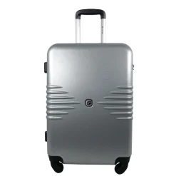 Valise rigide grise Sismik 50x34x20cm
