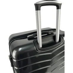 Valise rigide grise Wavy Pop 65x41x25cm