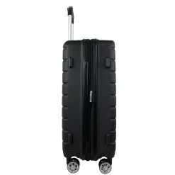Valise rigide noire Equalizer 66x44x25cm