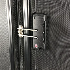 Valise rigide noire Equalizer 66x44x25cm