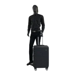 Valise rigide noire Equalizer 66x44x25cm