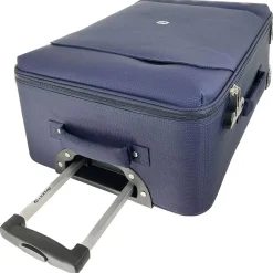 Valise souple bleue Easy Sky 65x42x22cm