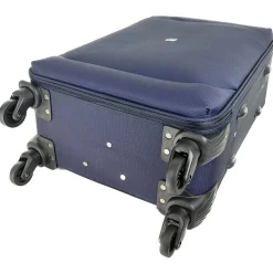 Valise souple bleue Easy Sky 65x42x22cm