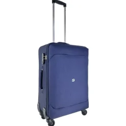 Valise souple bleue Easy Sky 65x42x22cm