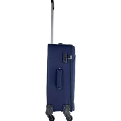 Valise souple bleue Easy Sky 65x42x22cm