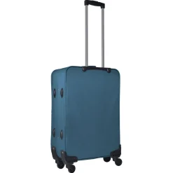 Valise souple 65cm 4 roues FLYLINE - vert foncé