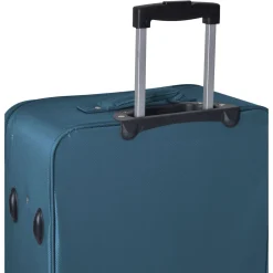 Valise souple 65cm 4 roues FLYLINE - vert foncé