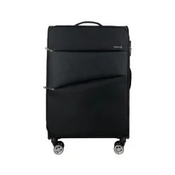 Valise souple noire Perfeckto 66x42x22cm