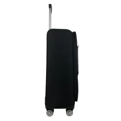 Valise souple noire Perfeckto 66x42x22cm