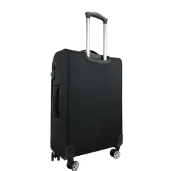 Valise souple noire Perfeckto 66x42x22cm