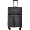 Valise souple noire Poly Soft 65x40x25cm