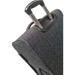 Valise souple noire Poly Soft 65x40x25cm