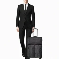 Valise souple noire Poly Soft 65x40x25cm