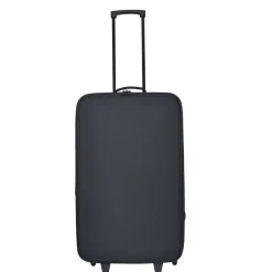 Valise souple noire 69x40x22cm