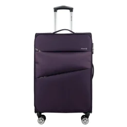 Valise souple violette Perfeckto 66x42x22cm
