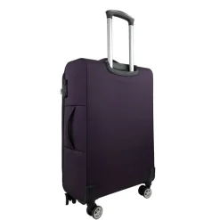 Valise souple violette Perfeckto 66x42x22cm