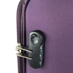 Valise souple violette Perfeckto 66x42x22cm