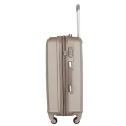 Valise taille moyenne 4 roues - ABS ultra resistant - Alistair Iron - Marque francaise - Expedie de France et garantie 2 ans