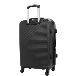 Valise taille moyenne 4 roues - ABS ultra resistant - Alistair Iron - Marque francaise - Expedie de France et garantie 2 ans