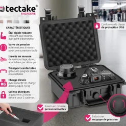 Valise étanche pour appareil photo