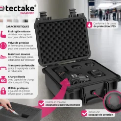 Valise étanche pour appareil photo