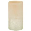 Vase Cylindre en Verre Sumina 23cm Beige