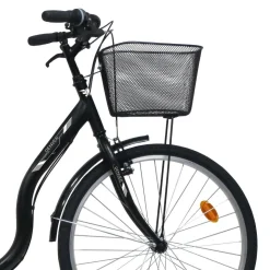 VELO - VTC 26'' Rétro city Rigide Femme Acier - 6 vitesses - Enjambement bas – Freins V-brake
