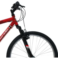 VELO/VTT 26'' Tout Suspendu Homme Freerider - Cadre Acier - 18 Vitesses - Dérailleur arrière Shimano - Freins V-Brake - Fourche télescopique