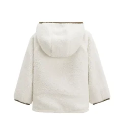 Veste à capuche enfant en sherpa réversible Caracas