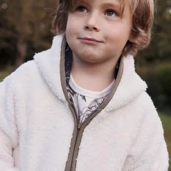 Veste à capuche enfant en sherpa réversible Caracas