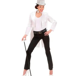 Veste Queue de Pie Femme Blanc - M