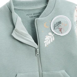 Veste teddy bébé en molleton Alma