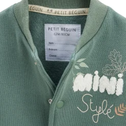 Veste teddy bébé en molleton Merlin