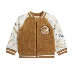Veste teddy bébé en sherpa Lamascotte