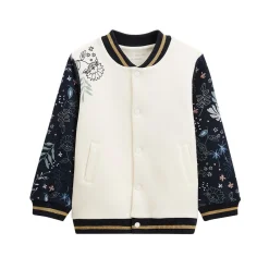 Veste teddy enfant en molleton Belle de Nuit
