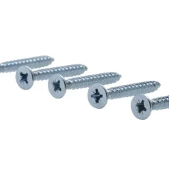 Vis à bois tête fraisée PZ zinguée Vissal filet total 4,5x50 mm x100 vis