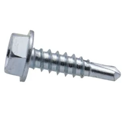 Vis autoperceuse tête hexagonale zinguée Vissal 4,8 x 19 mm lot de 18 vis