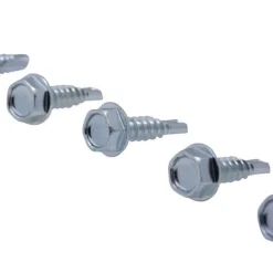 Vis autoperceuse tête hexagonale zinguée Vissal 4,8 x 19 mm lot de 18 vis