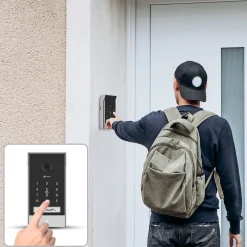 Visiophone EP7-2K/Connecté ss fil+ panneau solaire