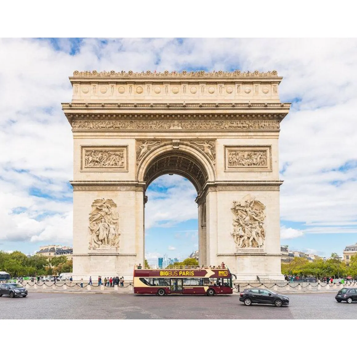 Visite de Paris pour 2 à bord d'un bus Hop On, Hop Off à impériale - Coffret Cadeau Sport & Aventure