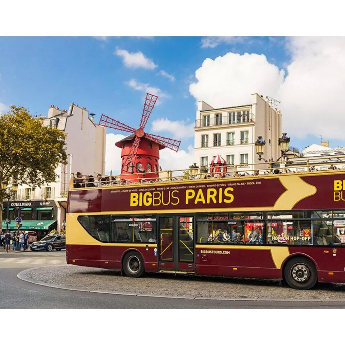 Visite de Paris pour 2 à bord d'un bus Hop On, Hop Off à impériale - Coffret Cadeau Sport & Aventure