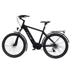 Vélo avec Assistance Électrique Open Week 28 pouces - Noir