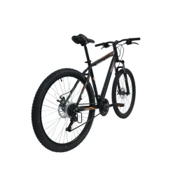 Vélo VTT 27,5'' Rigide Homme Discovery Adventures - Cadre Alu - Double Freins à Disque - Dérailleur Shimano - Sélecteurs à gâchettes - Fourche télescopique - Potence headset