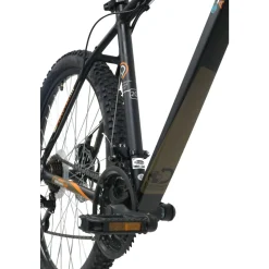 Vélo VTT 27,5'' Rigide Homme Discovery Adventures - Cadre Alu - Double Freins à Disque - Dérailleur Shimano - Sélecteurs à gâchettes - Fourche télescopique - Potence headset