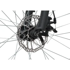 Vélo VTT 27,5'' Rigide Homme Discovery Adventures - Cadre Alu - Double Freins à Disque - Dérailleur Shimano - Sélecteurs à gâchettes - Fourche télescopique - Potence headset