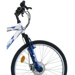 Vélo VTT 26'' Tout suspendu Homme Freerider - Fourche télescopique - Frein à disque avant et V Brake à l'arrière - 21 Vitesses - Shimano