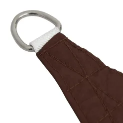 Voile de parasol Tissu Oxford trapeze 3/4x3 m Marron